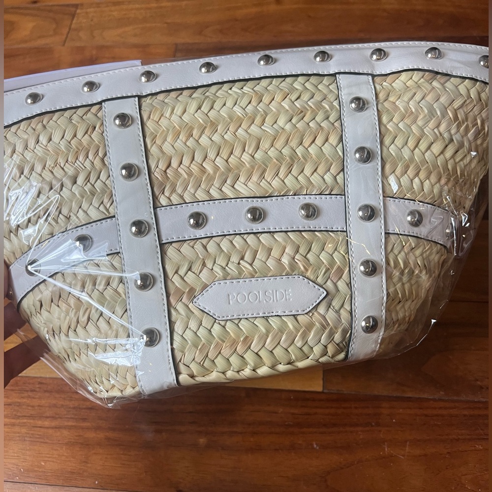 Poolside Straw Bag